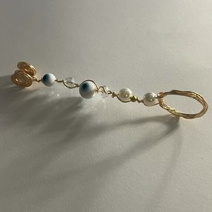 Handmade Evil Eye Smoke Ring By PR Artisan